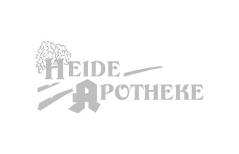Logo Heide Apotheke Grau